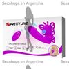 Vibrador de punto G con succionador de clitoris, control remoto y carga USB